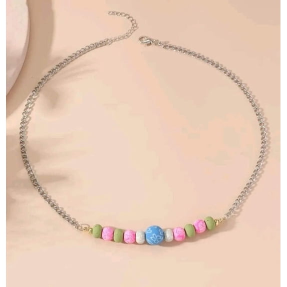 Simply Stated Dainty Beaded Necklace