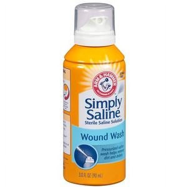 Simply Sterile Wound Wash Saline 3 oz.