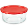 Simply Store Glass Food Storage Container with Snug Fit NonToxic
