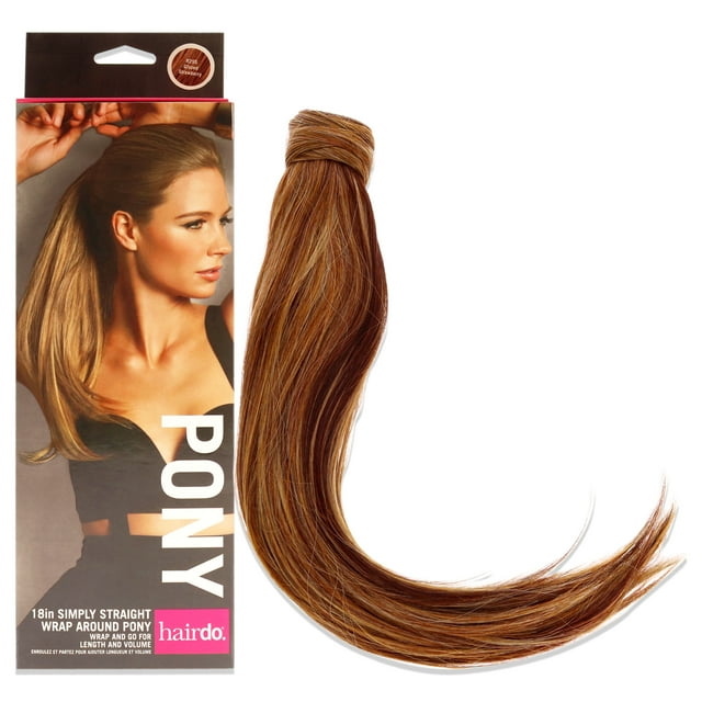 Simply Straight Pony - R29S Glazed Strawberry