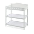 thumbnail image 1 of Badger Basket Simply Stylish 2-Shelf Wooden Diaper Baby Changing Table, White, 1 of 9