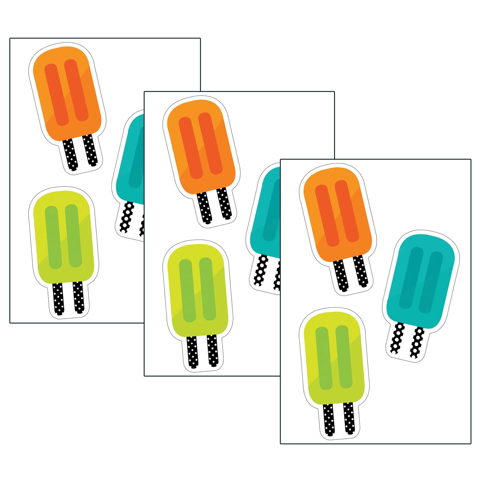 Simply Stylish Tropical Pops Cut-Outs, 36 Per Pack, 3 Packs - Walmart.com