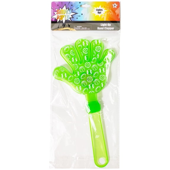 Simply Sweet Light-up Hand Clapper, Green