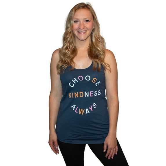Simply Threads Women's Active Choose Kindness Always Graphic Tank Top