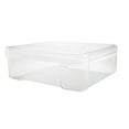 Simply Tidy 12” x 12” Plastic Storage Keeper Organize Papers
