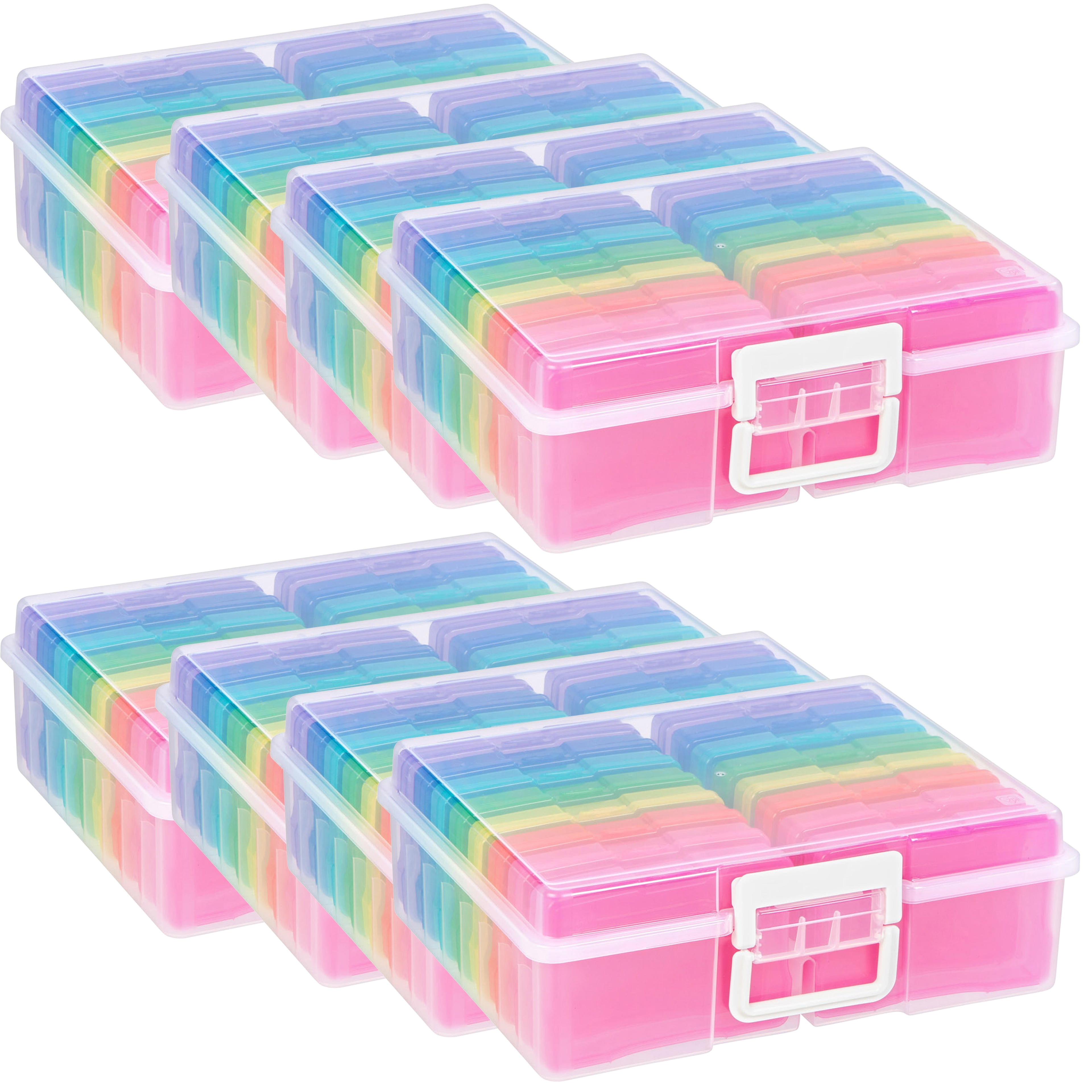 Simply Tidy 16 Cases Acid Free Container for Photos, 8 Pack
