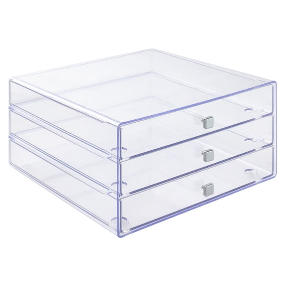 Simply Tidy 3-Drawer Cabinet Organizer, Clear