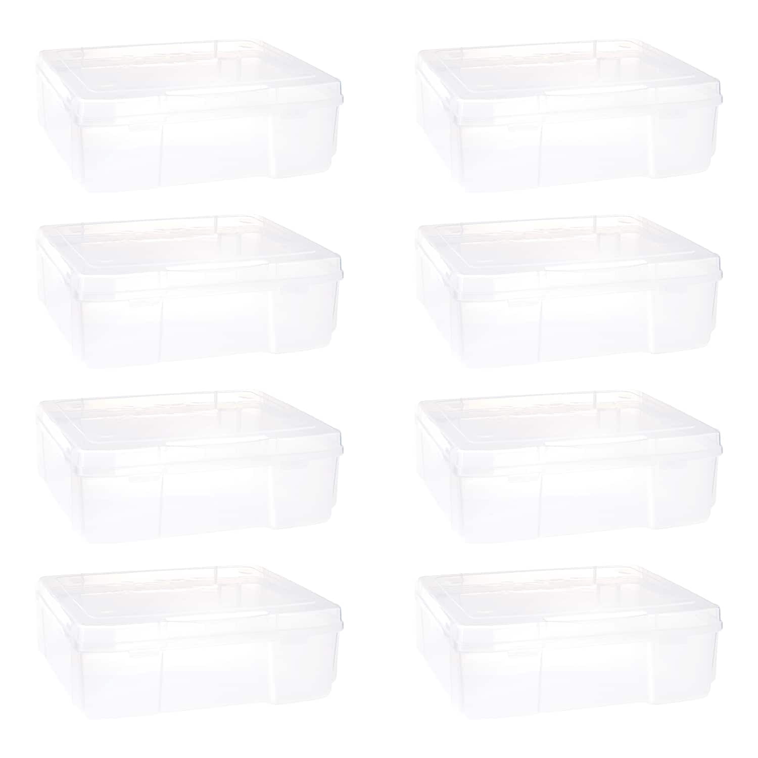 12â€ x 12â€ Plastic Storage Keeper by Simply Tidy - Organize