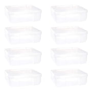 12  x 12  Plastic Storage Keeper by Simply Tidy - Organize Papers - Scrapbooks - Yarn - Arts & Crafts. Acid Free - Clear - Bulk 8 Pack