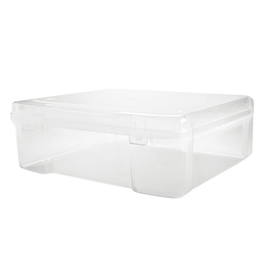 12” x 12” Plastic Storage Keeper by Simply Tidy - Organize Papers - Scrapbooks - Yarn - Arts & Crafts. Acid Free - Clear - Bulk 8 Pack