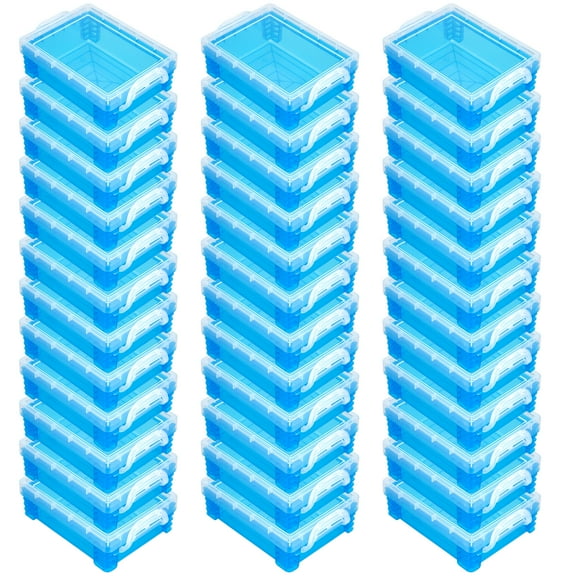 Simply Tidy Teal Stacking Crayon Boxes (36 Count)