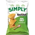thumbnail image 1 of Simply Tostitos Sea Salt And Avocado Oil Tortilla Chips, 5.5 oz, 1 of 1