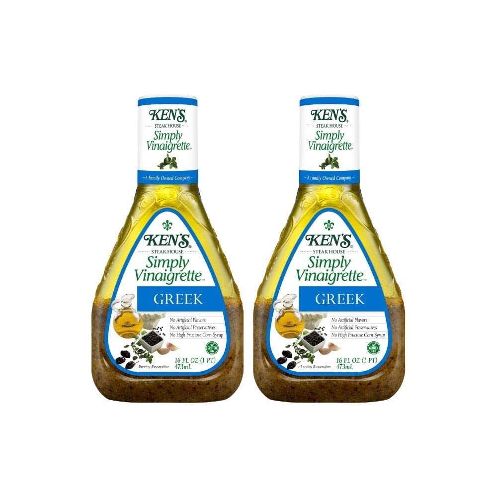 Simply Vinaigrette Greek Dressing Gluten Free With No Artificial 