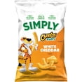 thumbnail image 1 of Simply White Cheddar Cheese Flavored Cheetos Puffs Snacks, 6 oz, 1 of 1