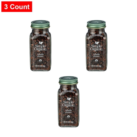 Simply Whole Cloves - 2.05 oz - 3 Count