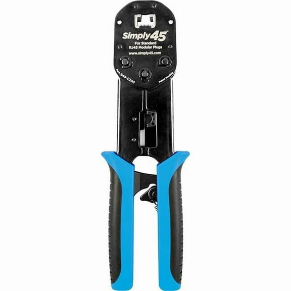 Simply45 S45-C200 Universal Rj45 Crimp Tool for Standard Wess
