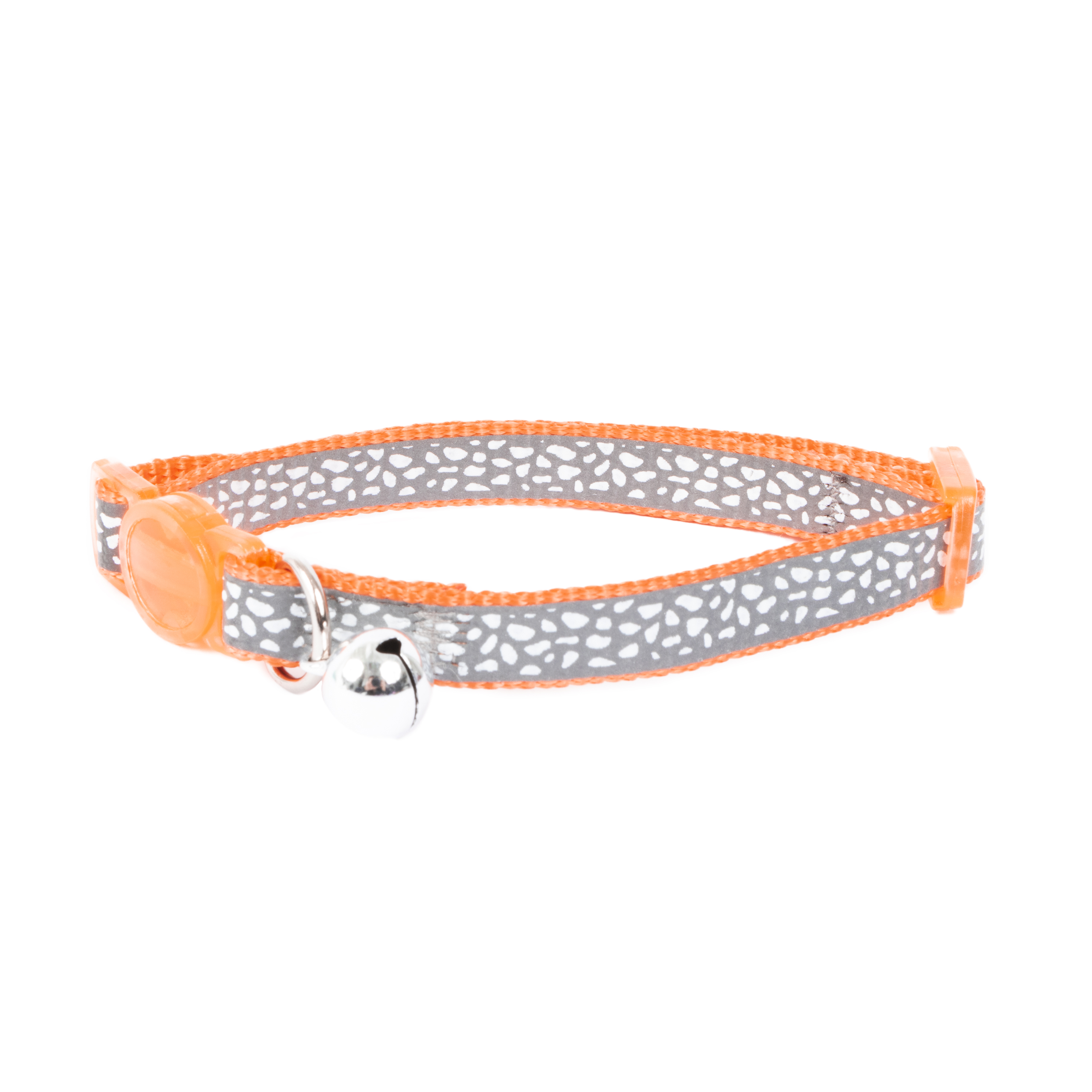 SimplyCat Cat Collar, Pink Reflective, (One Size)