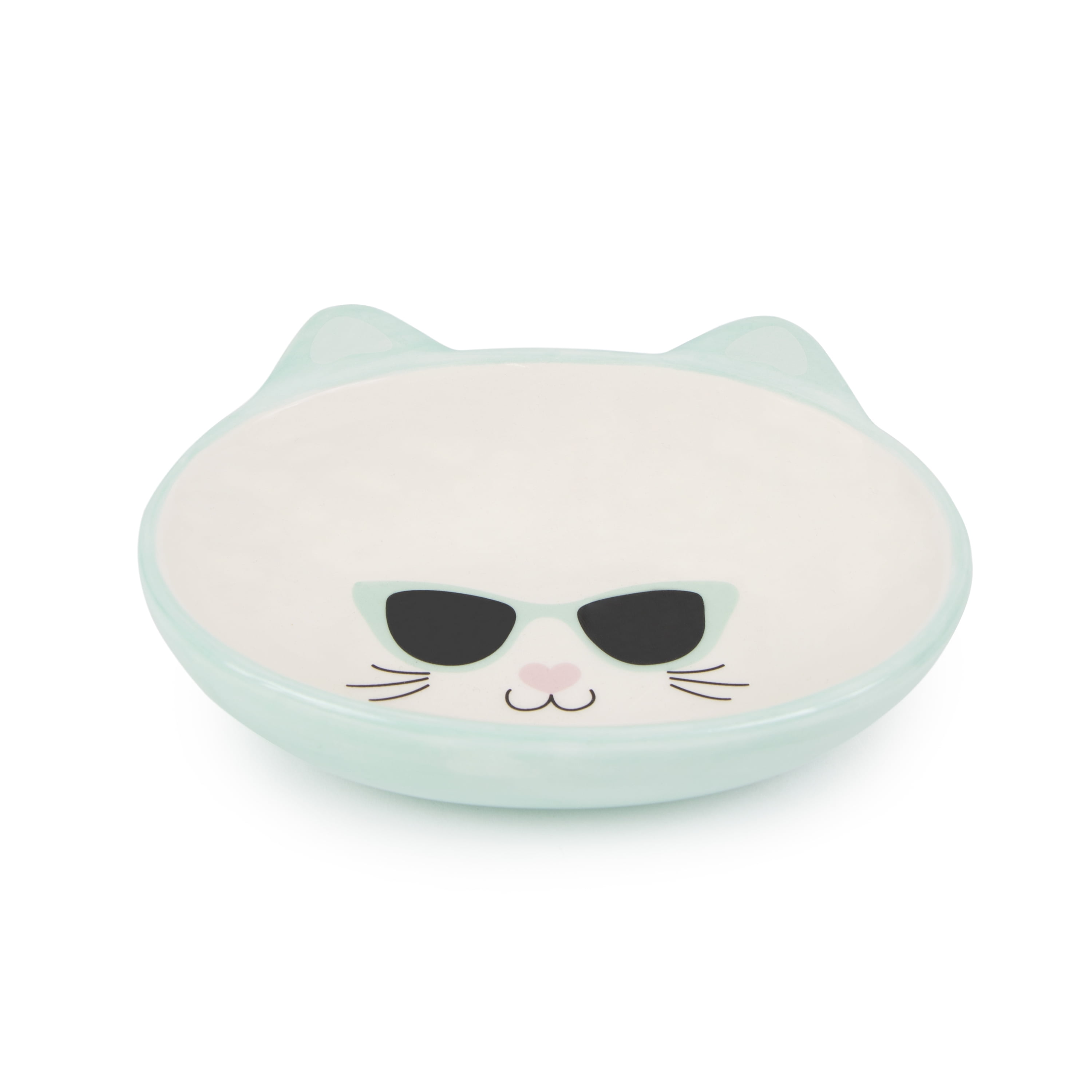 Custom Pet Food Bowl Ceramic 6 or 7 White – Squishy Cheeks