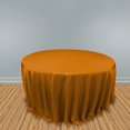 thumbnail image 1 of SimplyPoly Tablecloth-Round (126" Round, Dark Lemon Yellow), 1 of 2