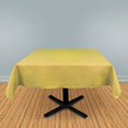 thumbnail image 1 of SimplyPoly Tablecloth-Square (90" Square, Butter Yellow), 1 of 2