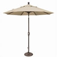 thumbnail image 1 of SimplyShade 7.5 ft. Octagon Push Button Tilt Market Umbrella  Antique Beige, 1 of 7