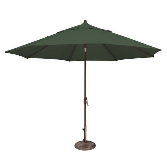 SimplyShade Lanai Patio Umbrella in Forest Green