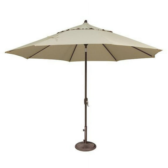 SimplyShade Lanai Patio Umbrella in Antique Beige