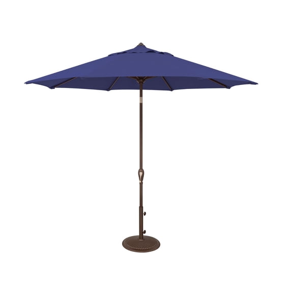 SimplyShade SSUM91-0900-D2406 9 ft. Aruba Octagon Auto Tilt Market Solefin Umbrella, 2406 Blue Sky