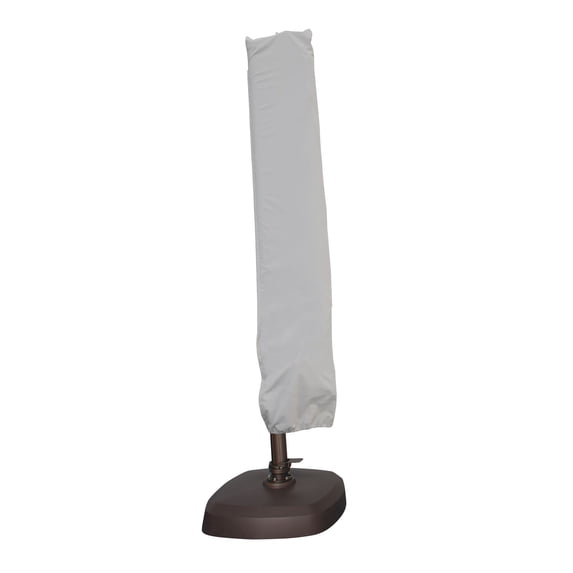 SimplyShade 72" Gray Solid Patio Cantilever Umbrella Cover
