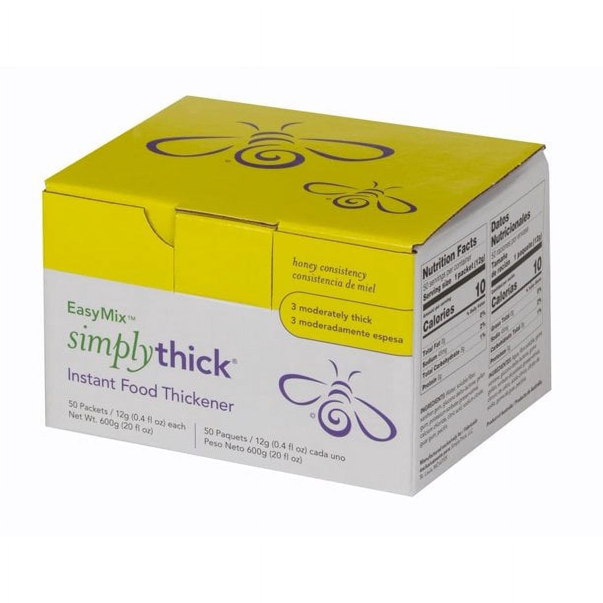 SimplyThick EasyMix, 100 Count of 12g Individual Packets Gel Food  Thickener, 100 count - Harris Teeter
