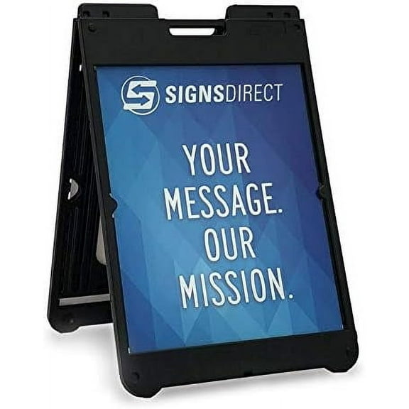 Simpo Sign II w/Rider - Black