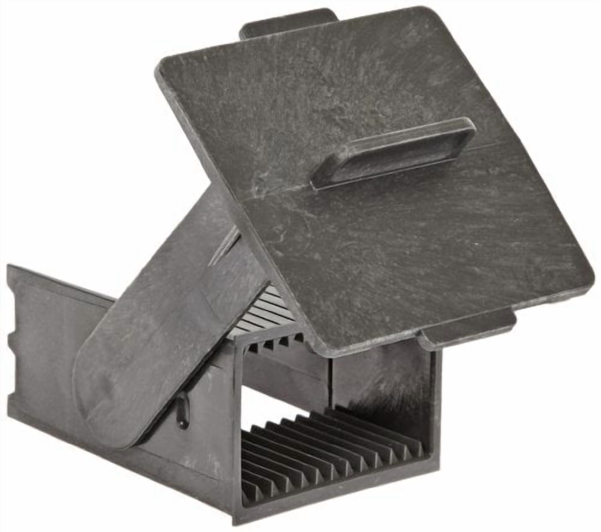 Simport EasyDip M905-12DGY Acetal Vertical Slide Staining Rack, Gray, 2 ...