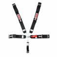 thumbnail image 1 of Simpson 29061BL Blue 5-Point Seat Belt Harness Set, Pull Up, Bolt-In, 1 of 17