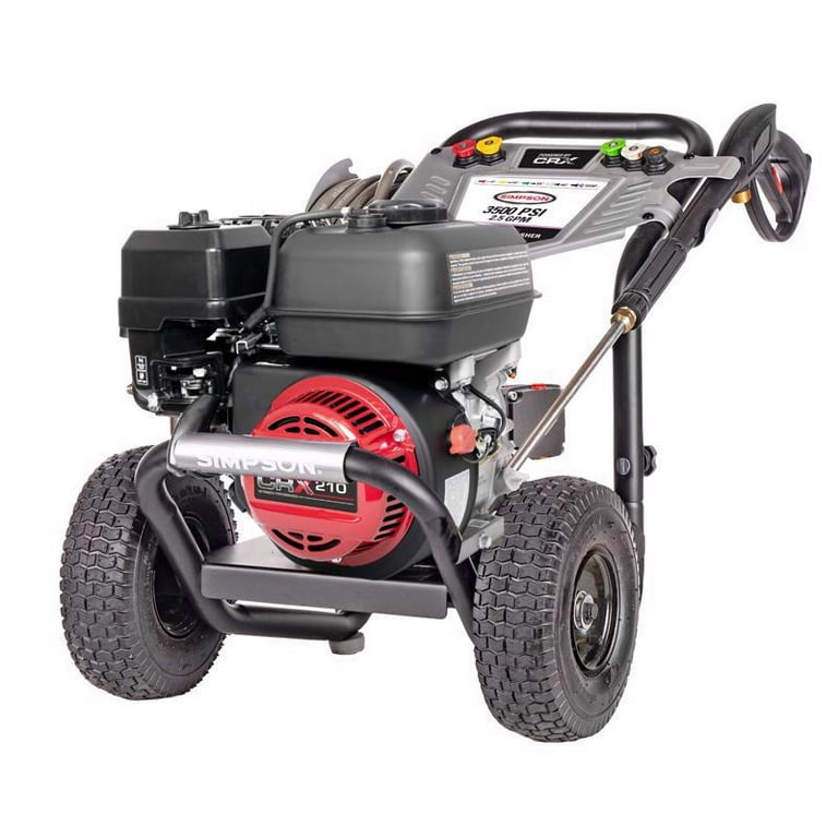 Simpson PowerShot 3500 PSI 2.5 GPM Gas Pressure Washer, CRX