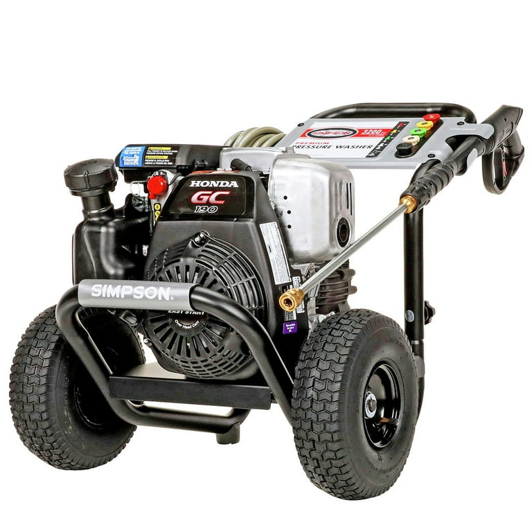 Simpson 60551 3200 PSI 2.5 GPM Gas Pressure Washer