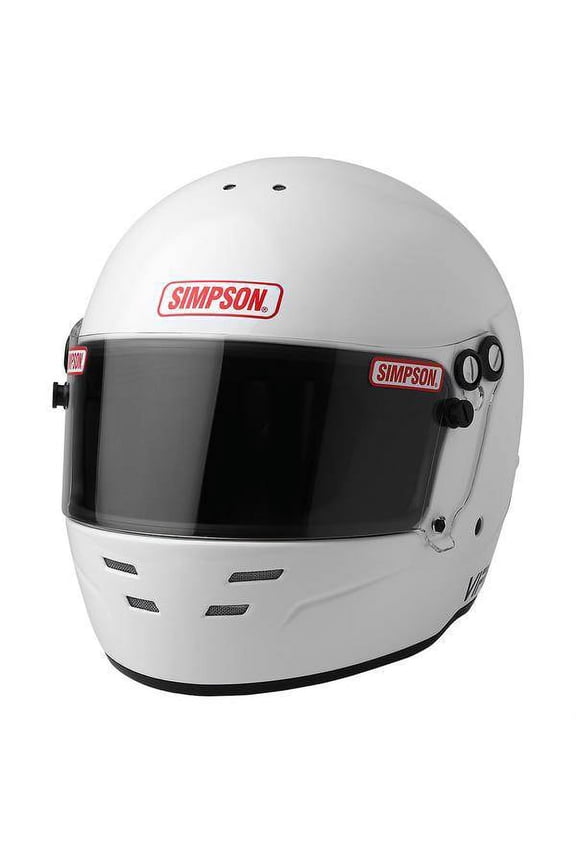 7100051 SA2020 Viper Racing Karting Helmet, White, 2X-Large