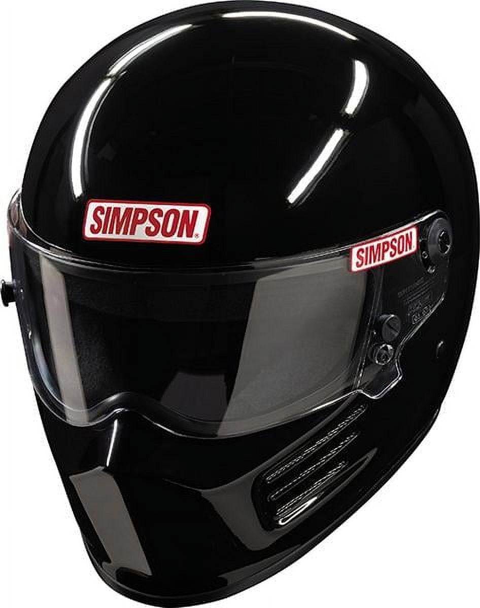 【sa_ma★ 】SIMPSON Bandit pro Simpson 7200052 Helmet Bandit Full Face Black Matte Snell SA2020