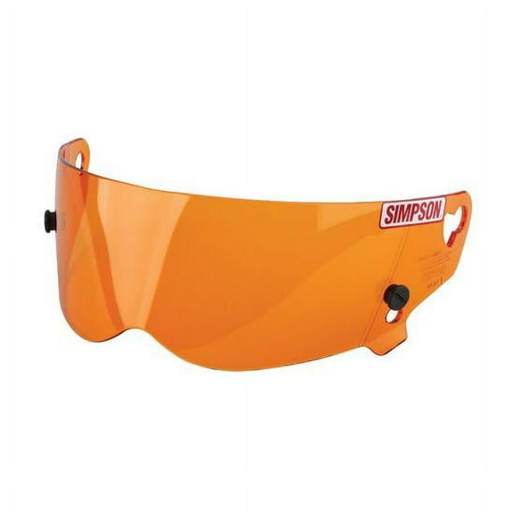 Simpson 89403A Amber Helmet Shield, Fits Diamondback, Mercury, Bandit