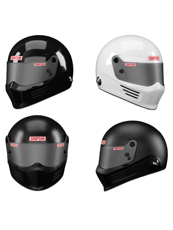 9200031 Bandit SA2025 Gloss White Helmet, Large