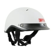 Simpson 9430041 Shorty Helmet - Adult Extra Large - Gloss White - Each