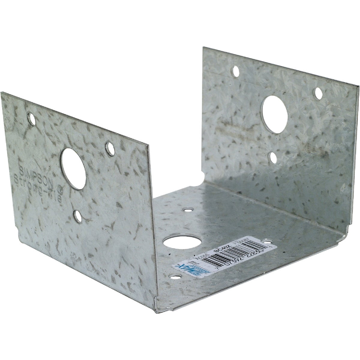 Simpson BC40Z 4x4 Dual Purpose Post Cap Base - Quantity 25 — Residential Use, Standard Application