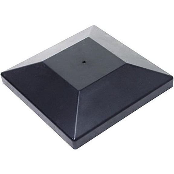Simpson Strong Tie DPPC4BK Black Plastic Decorative Post Cover for 4x4 Solid Sawn Post 25-per Box