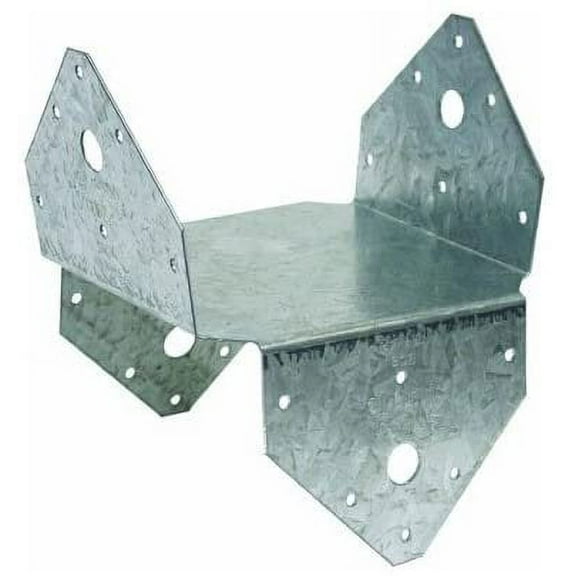 Simpson Fuerte Lazo BC6Z ZMAX Galvanizado 18-Gauge 6-Inch Post Cap / Base