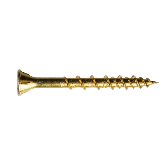 Simpson Strong-Tie HCKWSV2S Strong-Drive WSV SUBFLOOR Screw Collated 9 x 2 in. T25, Yellow Zinc 1000-Qty