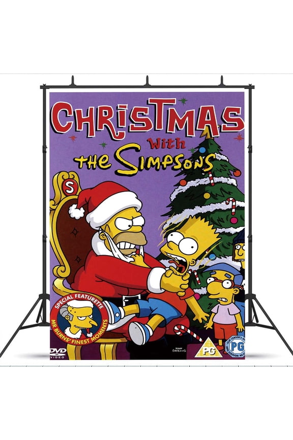 Simpson Halloween Christmas school Background Wall Decor Taspestry Poster Banner Backdrop Party Supplies