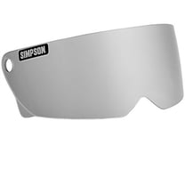 Simpson Helmets M30LCS M30 Bandit Helmet Shield Light Chrome