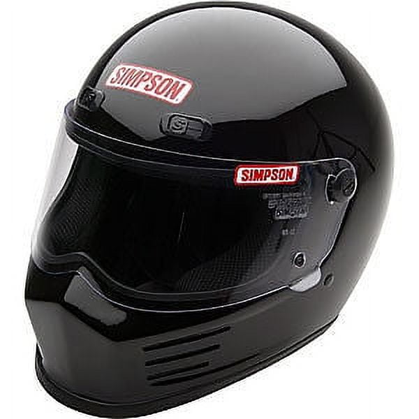 【希少レアモデル】SIMPSON STREET BANDIT フルフェイス Simpson Helmets MSB15L2 Street Bandit Helmet Snell M 2015 Rated
