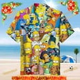 thumbnail image 1 of Simpson Homer Aloha Hawaiian Shirt, The Simpsons Universal 3D Hawaii Shirt Merch, 1 of 3