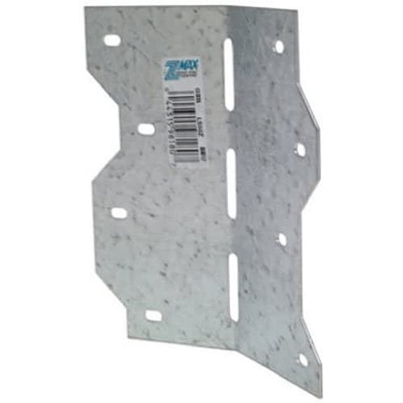 Simpson LS50Z ZMAX Gal 18-ga 4-7/8 in. Adj L-Angle 50-per box
