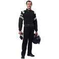 thumbnail image 1 of Simpson Legend II Auto Racing Fire Suit SFI-1 L202371 (Large / Black), 1 of 4